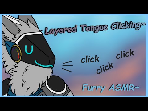 [Furry ASMR] Tongue Clicking (and some delay)~