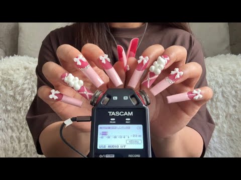 ASMR ♡ Tapping & Scratching With XXL Nails! 💅 