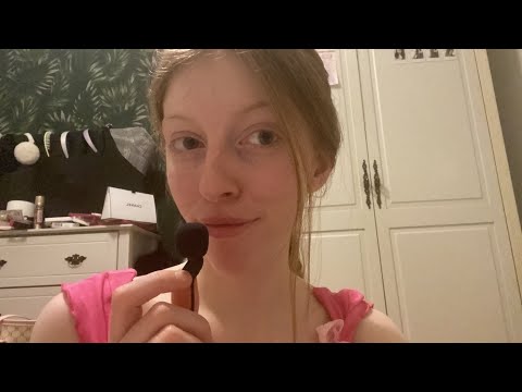 (ASMR) rambling with random triggers