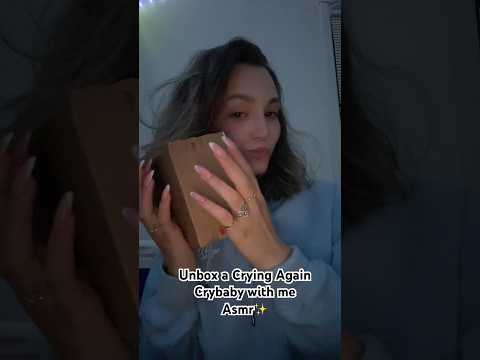 Crying Again Crybaby series unboxing #asmr #asmrtriggers #unboxingvideo #popmart #unboxing oxing