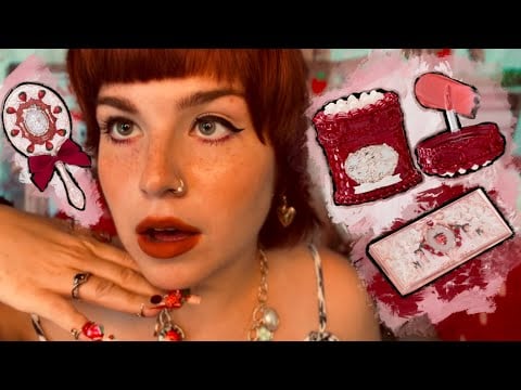 ASMR Autistic Meltdown Recovery🍓💋🌹(Flower Knows unboxing, accessorize you, personal attention)