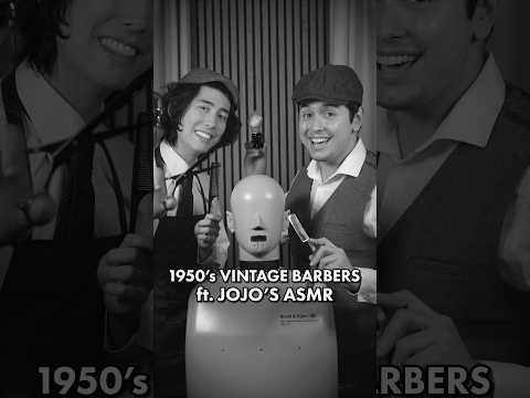 1950's DUO Haircut & Shave Roleplay | ft. @JojosASMR