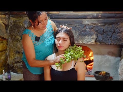 Doña Esperanza's ASMR energy healing & relaxation massage with soft whispering to help sleep