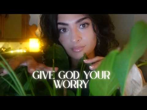 Christian ASMR 10 Bible Verses on Worry & Anxiety | Relaxing Scripture Reading