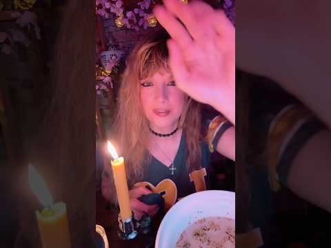 ASMR Self-Care Sunday | Gentle Herbal Water Blotting ✨🌿 #TavernGarden 🌸✨