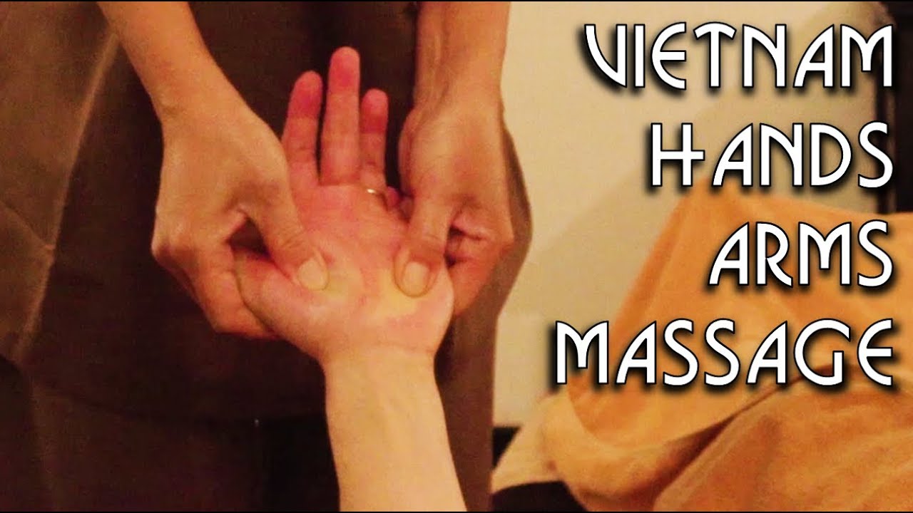 💆 Vietnamese Girl | Very Slow Arms and Hands Massage | ASMR video