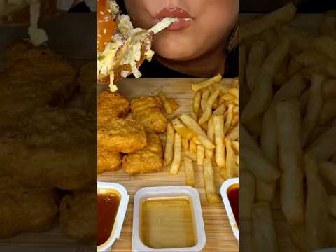 MCDONALD’S BIG MAC & NUGGETS #asmr #burger #food