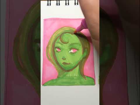 Coloring sounds  #asmr #asmrdrawing  #asmrart