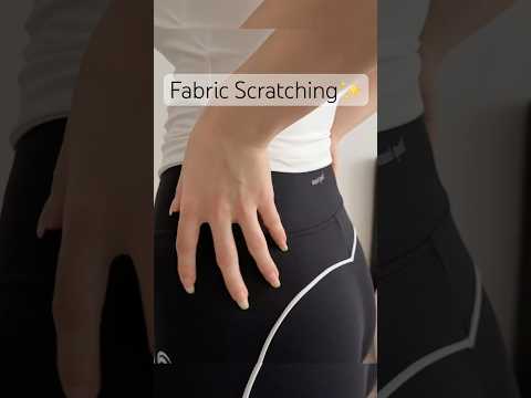 #fabricscratching #asmr #scratching #notalking #shorts #relaxing #tingles #triggers