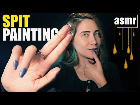 Asmr | SPIT PAINTING para DORMIR | Asmr para dormir en español