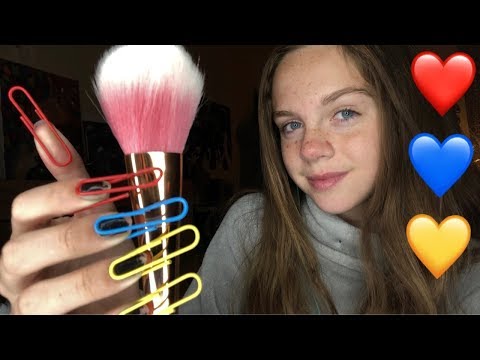 ASMR Tapping with Paper Clip Nails