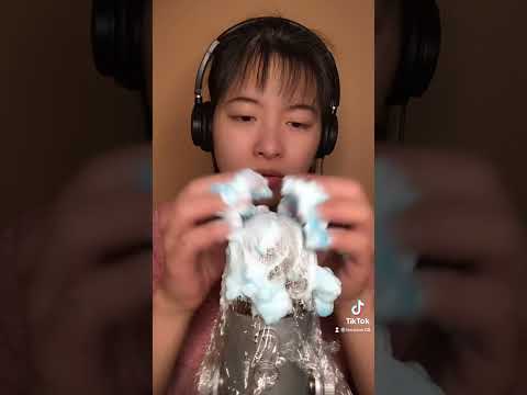 【ASMR】Shaving Cream Sound #shorts