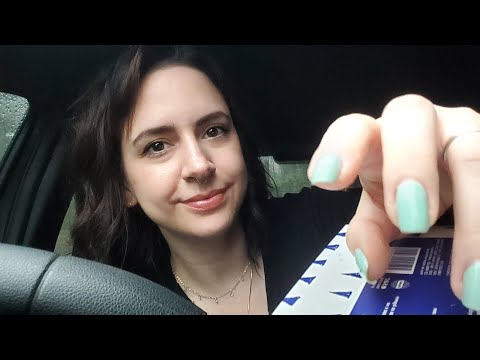 ASMR ~ Bate-papo e Gatilhos no Carro com Chuva 🌧