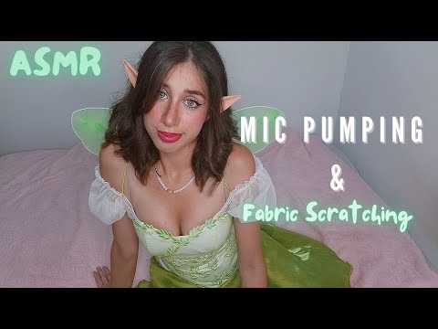 ASMR | MIC PUMPING on my knees + BODY SOUNDS - Fast, Intense, Slow, Tingles and Rubbing