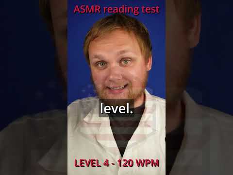 Can you read? LEVEL 4 #asmr