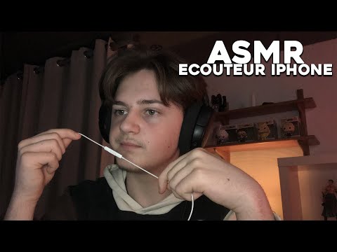 ASMR ECOUTEUR IPHONE (Tapping, bruit de bouche)