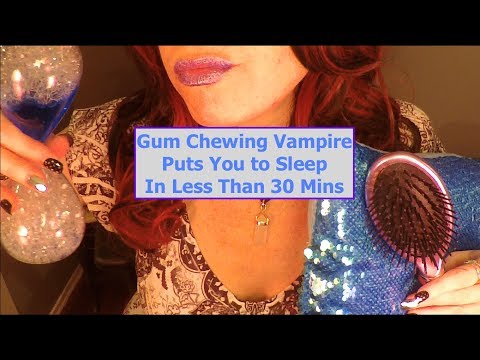 ASMR Gum Chewing Vampire Who Kidnapped You Puts You To Sleep In Under 30 mins