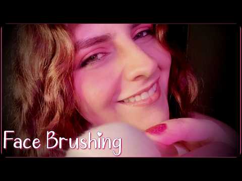 ASMR ~ Face Brushing to make you Sleep! ♥