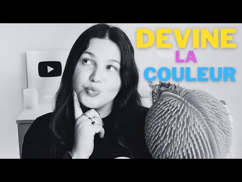 ASMR TEST D'INTUITION : DEVINE la couleur de l'objet !