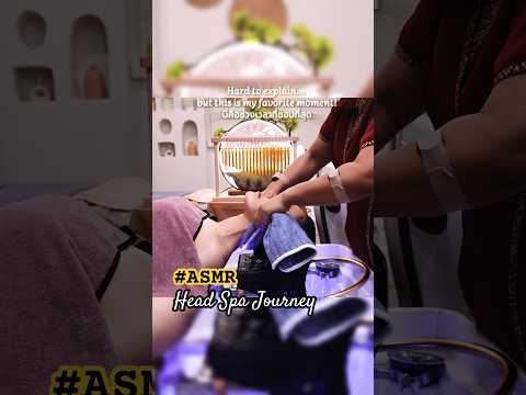 My Head Spa Journey #headspaasmr #hairspa #thaispa