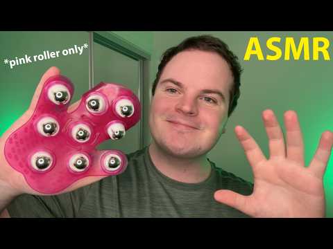 The ASMR Trigger You All Requested: PINK ROLLER GLOVE Fast & Aggressive