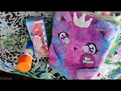 Trying Elmers Spray Adhesive Scrapbooking Art Journaling 45 | Cotton Candy Peeps ASMJR Eating Sounds