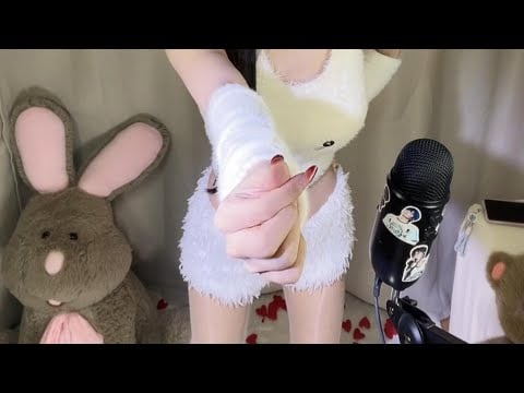 Soft Mic Stroking ASMR | Cute Girl Triggers Deep Relaxation