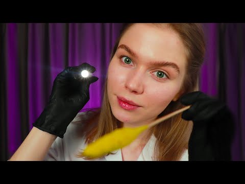 ASMR Qtip Face Examination.  Personal Attention