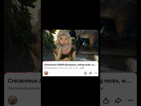 ASMR with Dinosaurs #asmr