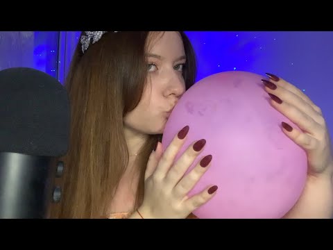 ASMR | Balloons 🎈Kissing, Tapping, Scratching and POPPING ❤️‍🔥🎈