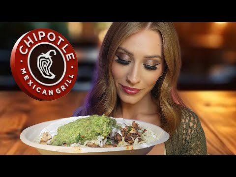 ASMR | 4th *Twelve Days Of Mukbang*🎄 Chipotle Burrito Bowl! 🌯😋