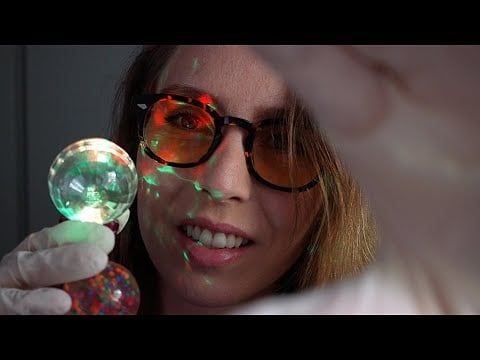 ASMR EYE EXAMINATION FOR SLEEP ✨ (Light Triggers)
