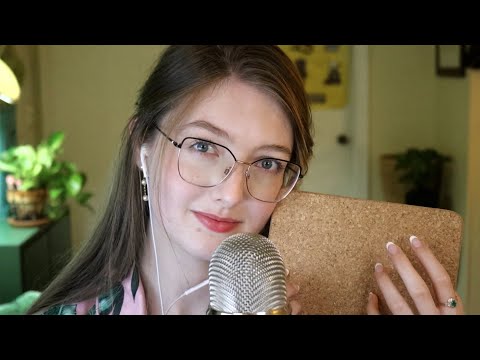 ASMR Cork Tapping & Scratching - Yeti (No Talking)