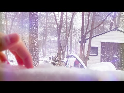 ASMR! A Snow Storm From My Window...🪟❄️🌨