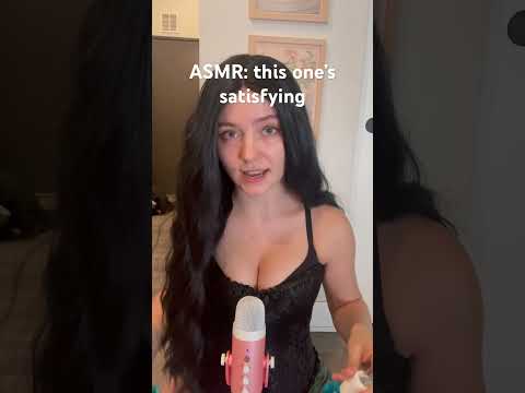 this one's satisfying 🤍#asmr #girlfriendasmr #tingles #softspoken #cozyasmr