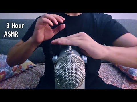 ASMR 3 Hours of Fast & Aggressive Layered, Tapping & Hand Sounds (no talking)