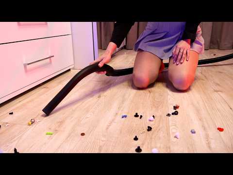 🌟Oddly Satisfying ASMR: Vacuuming a Messy Constructor Cleanup