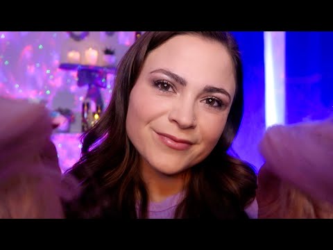 ASMR | Friend Pampers You For Sleep | Face Oil Massage, Makeup, Skincare, Scalp Massage, Hair Play