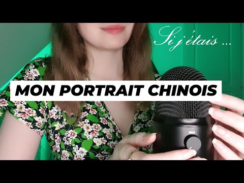 Mon Portrait Chinois en ASMR (20 Questions/Réponses)