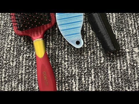 ASMR 💕 Carpet Brushing (lofi & super tingly 😴)