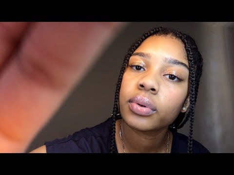 ASMR- Positive Affirmations + Face Touching (Plucking Negative Energy) 💫