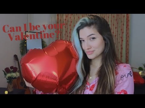 Can I be your Valentine? 💕| ASMR Eye Contact Valentine's Day (no talking)