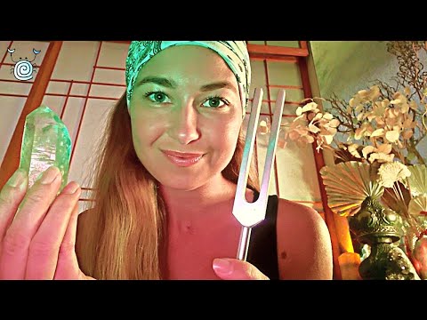 [ASMR] ~ 💚Reiki for Self-Forgiveness💚 | Affirmations ASMR | ASMR Sound Healing | 🎵Tuning Fork ASMR🎵