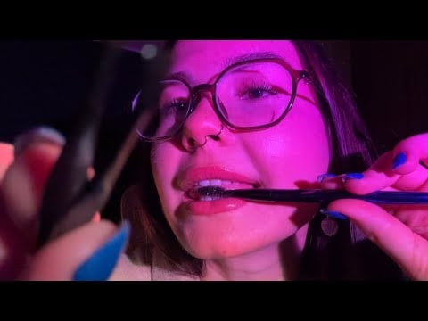 GraceV… ale to Polska 🤭❤️ robię Ci brwi (face touching, osobista uwaga, dźwięki ust) 