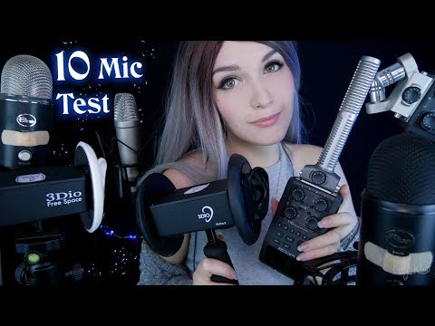 АСМР Триггеры🎤3Dio Pro vs Rode NT1-A vs BlueYetiPro vs Zoom6 |Тест микрофонов 🎧ASMR Trigger,Mic Test