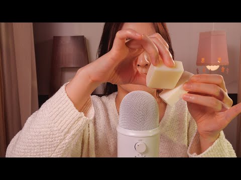 하쁠리 최애 마이크🎤 + 여러분 최애 비누🧼 + 👄수다 ASMR