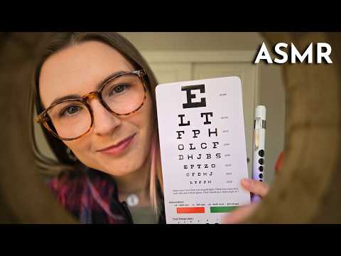 ASMR Detailed Eye Exam | Fast-Paced Medical Roleplay for Sleep