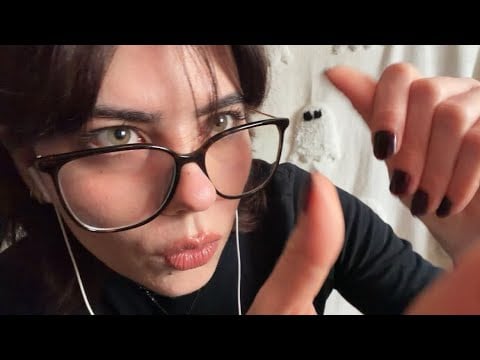 ASMR | 🫧 Up-Close Hand Movements & Personal Attention (Visuals, Plucking, Mouth Sounds..) 🤍