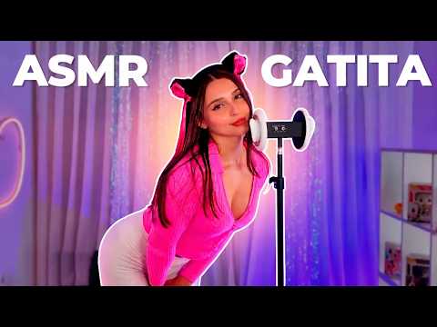 ASMR ROLEPLAY 🐱 Tu GATITA te da MIMITOS y ATENCIÓN PERSONAL hasta DORMIR