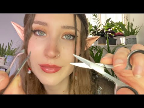 asmr | fairy plucks & cuts away all your negativity & anxieties 🧚‍♀️